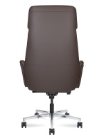 Изображение кресло norden bonno коричневая кожа